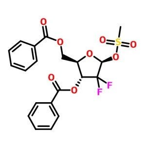 2-Deoxy-2,2-Difluoro-D-Ribofuranose-3,5-Dibenzoate-1-Methanesulfonate CAS NO.122111-11-9