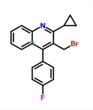 3-(Bromomethyl)-2-cyclopropyl-4-(4'-fluorophenyl)quinoline CAS NO.154057-56-4