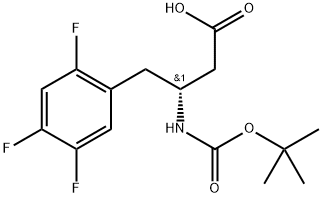 BOC-(R)-3-AMINO-4-(2,4,5-TRIFLUORO-PHENYL)-BUTYRIC ACID CAS NO.486460-00-8
