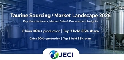 Taurine Sourcing in 2026: Why 90% Of The World's Supply Comes From One Country