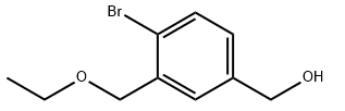 1 - Bromo - 2 - Ethoxymethyl - 4 - Hydroxymethylbenzene CAS：1255948-71-0