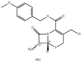 CAS：113479-65-5 7 - Amino - 3 - Chloromethyl - 3 - Cephem - 4 - Carboxylic Acid P - Methoxybenzyl Ester Hydrochloride