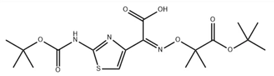 CAS 137088-65-4 (Z)-2-(((1-(tert-butoxy)-2-methyl-1-oxopropan-2-yl)oxy)imino)-2-(2-((tert-butoxycarbonyl)amino)thiazol-4-yl)aceticacid