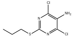 CAS：145783-15-9 4,6-dichloro-2-propylthiopyrimidine-5-amine