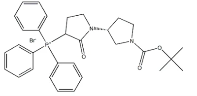 CAS:376653-42-8 Phosphonium, [(3'R)-1'-[(1,1-dimethylethoxy)carbonyl]-2-oxo[1,3'-bipyrrolidin]-3-yl]triphenyl-, Bromide