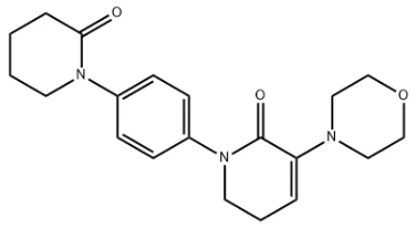 CAS：545445-44-1 3-Morpholino-1-(4-(2-oxopiperidin-1-yl)phenyl)-5,6-dihydropyridin-2(1H)-one