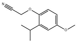 CAS：927872-64-8 2-(2-isopropyl-4-Methoxyphenoxy)acetonitrile