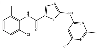 N-(2-Chloro-6-methylphenyl)-2-[(6-chloro-2-methyl-4-pyrimidinyl)amino]-5-thiazolecarboxamide CAS NO.:302964-08-5