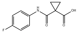1-((4-Fluorophenyl)carbamoyl)cyclopropanecarboxylic Acid CAS NO.:849217-48-7